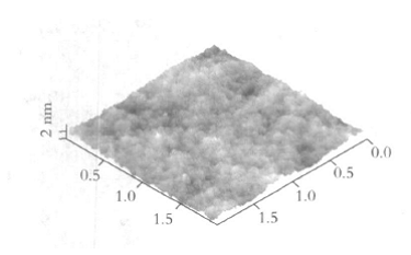 图1环氧改性有机硅树脂树脂原子力显微照片
